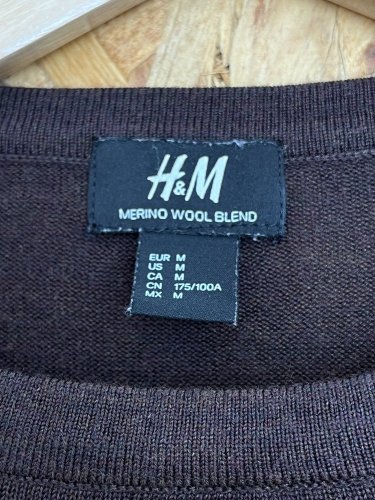 Pánský svetr H&M 50 % vlna
