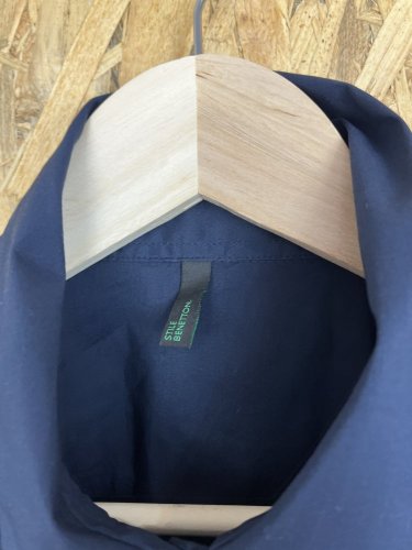Námořní košile Benetton 88 % bavlna