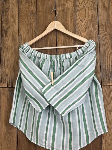 Přírodní tunika Marks&Spencer 62 % len 38 % bavlna