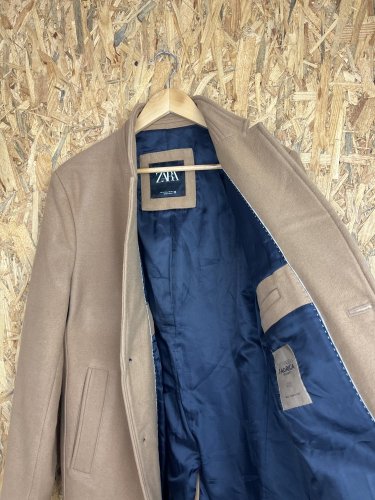 Pánský kabát ZARA 100 % vlna