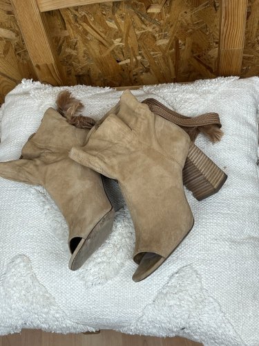 Kožené boty H&M 100 % kůže