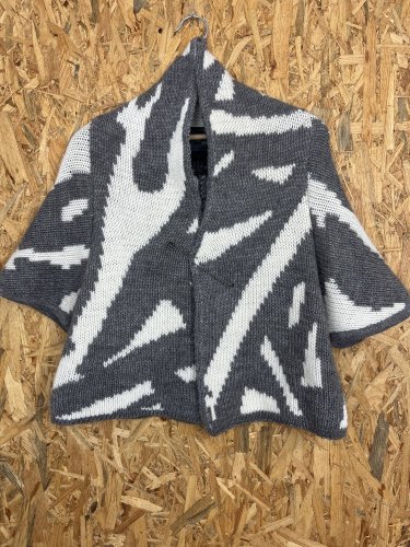 Vlněná vesta OSKA  50 % merino vlna 25 % alpaka