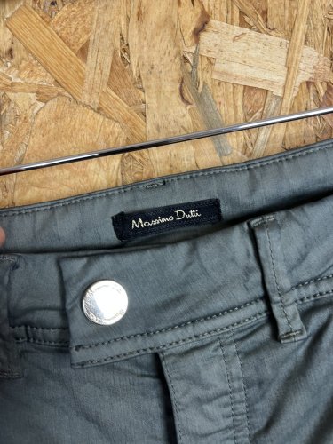 Elastické kalhoty Massimo Dutti 97 % bavlna