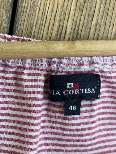 Bavlněná tunika Via Cortesa 100 % bavlna