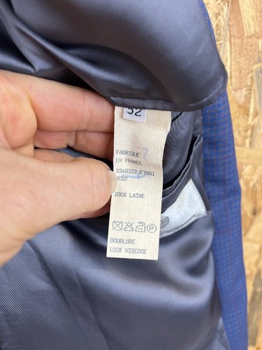 Pánské sako Made in France 100 % vlna