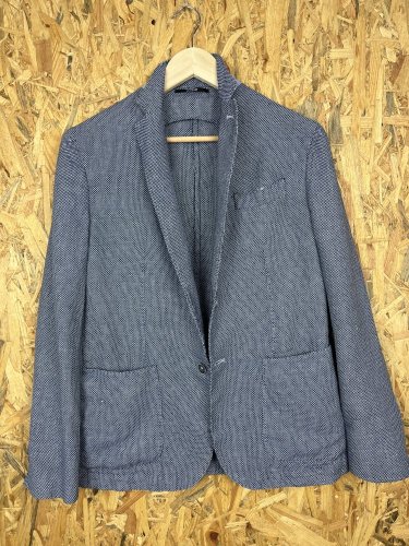 Pánské sako Navyboot 52 % len 48 % bavlna