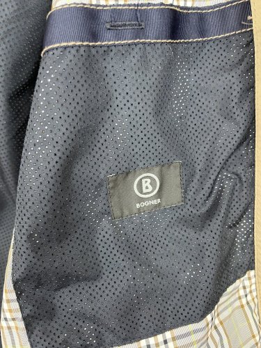 Pánská parka Bogner 100 % polyamid a 100 % kůže