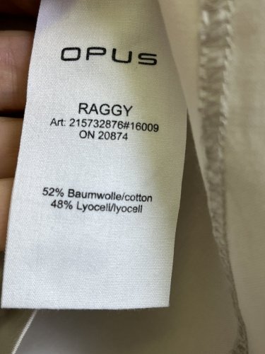 Přírodní sukně Opus 52 % bavlna 48 % lyocel
