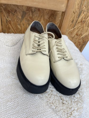 Kožené boty ZARA 100 % kůže