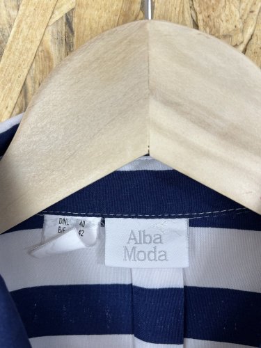 Námořní košile Alba Moda 100 % viskoza