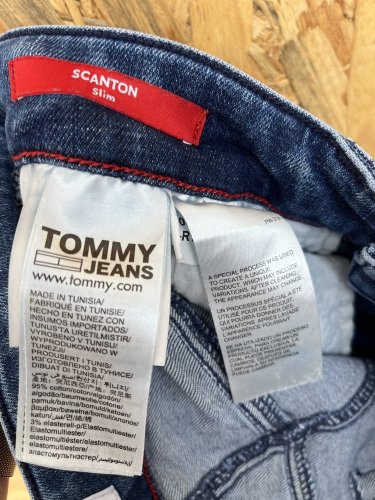 Skinny džíny Tommy Hilfiger 95 % bavlna