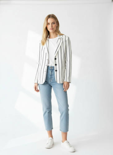 Lněné sako Kriss 100 % len