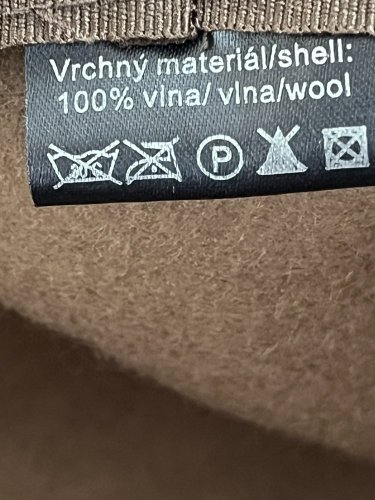 Pánský baret Made in ČR 100 % vlna