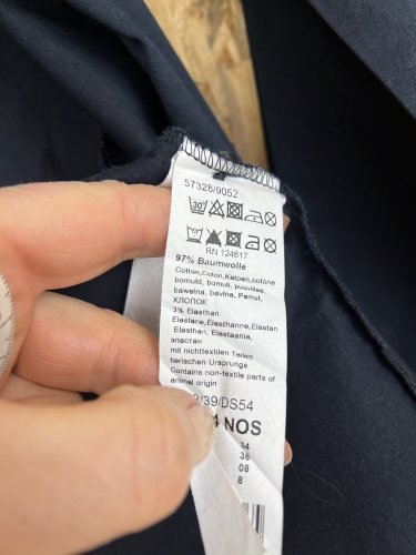 Bavlněná košile Eterna 97 % bavlna