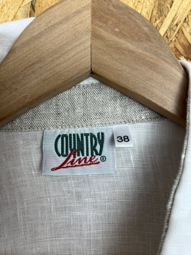 Lněná košile Country Line 100 % len