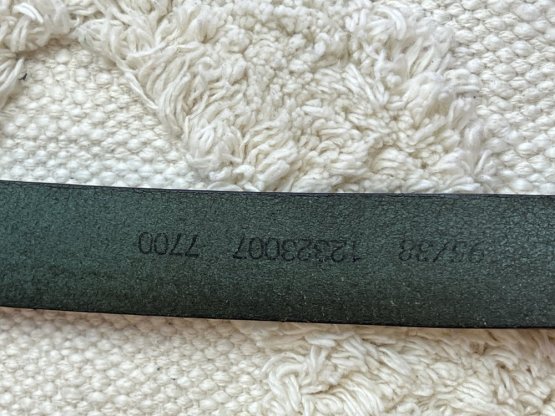 Kožený pásek Made in Germany 100 % kůže