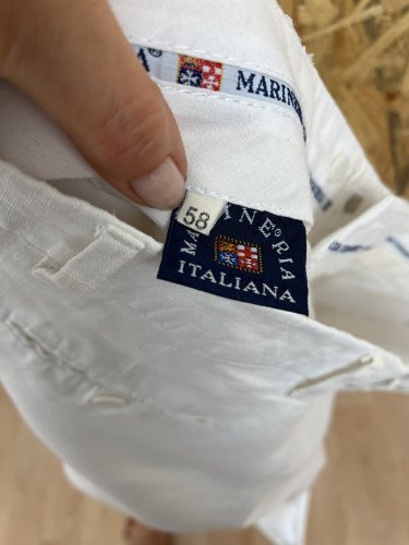 Pánské kalhoty Made in Italy 100 % len