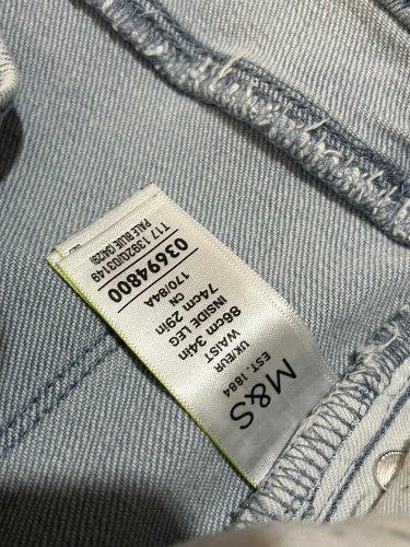 Skinny džíny Marks&Spencer 82 % bavlna