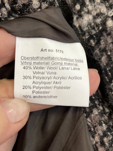 Vintage vlněné sako Milano 40 % vlna