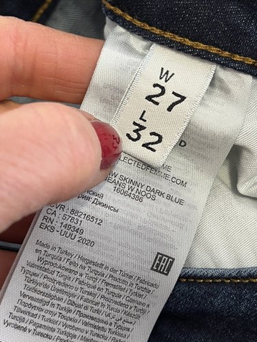 Skinny džíny Selected / Femme 81 % bavlna