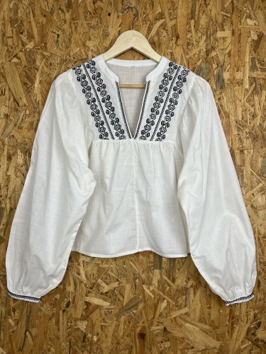 Přírodní tunika Made in Italy 100 % bavlna