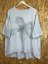 Oversize tunika Made in Italy 50 % bavlna 50 % len