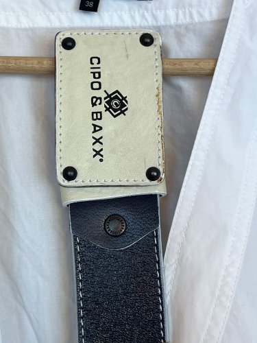 Kožený pásek CIPO & BAXX 100 % kůže