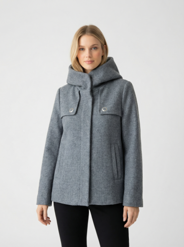 Vlněný kabát ZARA 50 % vlna