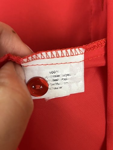 Košile Mandarin 100 % polyester