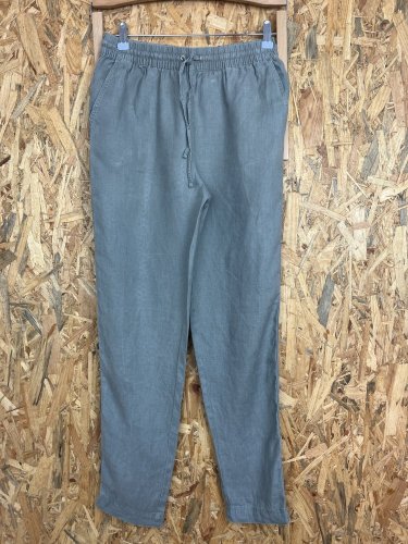 Lněné kalhoty H&M 100 % len