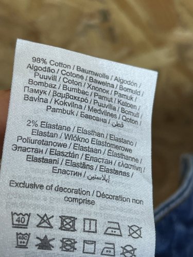 Skinny džíny ADPT 98 % bavlna