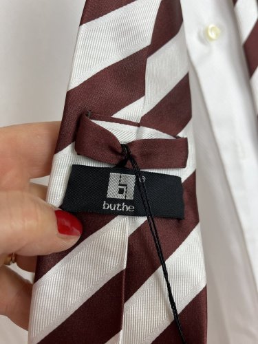 Hedvábná kravata Buthe 100 % hedvábí