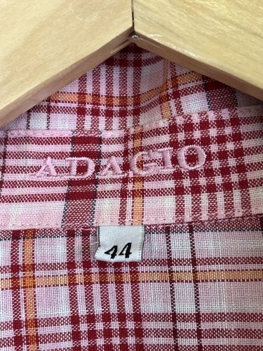 Přírodní košile Adagio 55 % ramie 45 % bavlna