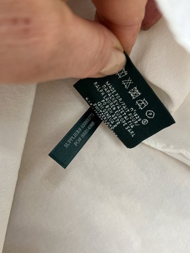 Hedvábný top Ralph Lauren 100 % hedvábí