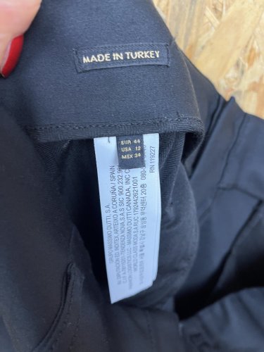 Široké kalhoty Massimo Dutti 56 % bavlna