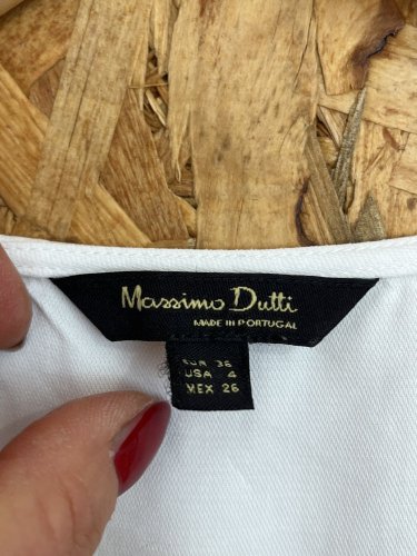 Prodloužená košile Massimo Dutti 100 % lyocel