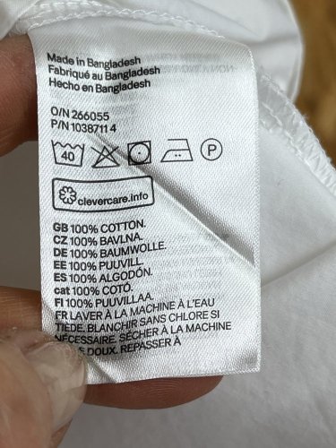 Oversize košile H&M 100 % bavlna