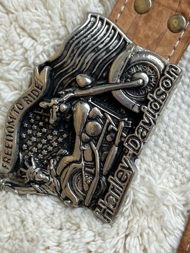 Kožený pásek Harley Davidson 100 % kůže
