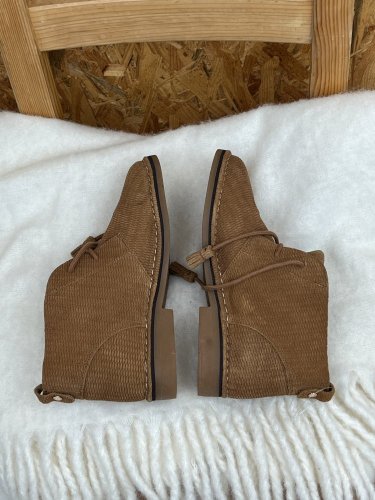 Kožené boty HushPuppies 100 % kůže