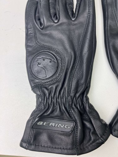 Celokožené rukavice na motorku Bering 100 % kůže