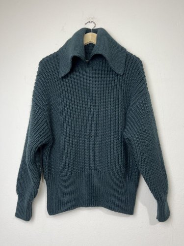 Vlněný svetr Made in Italy s podílem vlny a polyamidu