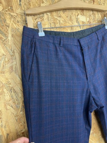 Pánské kalhoty Hugo Boss s podílem vlny a polyamidu