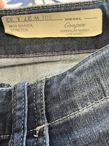 Skinny džíny Diesel 76 % bavlna