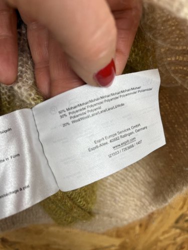 Oversize svetr Esprit 50 % mohér 20 % vlna