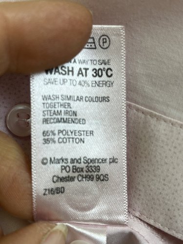 Krásná košile Marks&Spencer 35 % bavlna