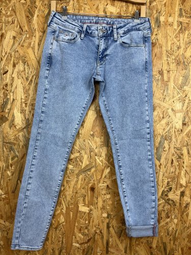 Skinny džíny Tommy Hilfiger s podílem bavlny a elastanu