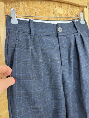 Kalhoty Mango 80 % polyester 20 % viskoza