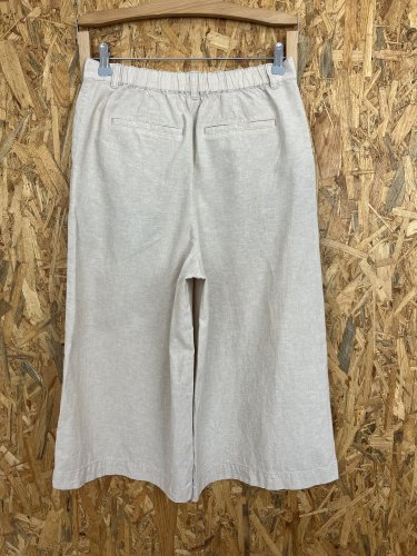 Široké kalhoty Uniqlo 50 % len 50 % bavlna