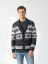 Pánský kardigan Drykorn 30 % merino vlna 20 % alpaka
