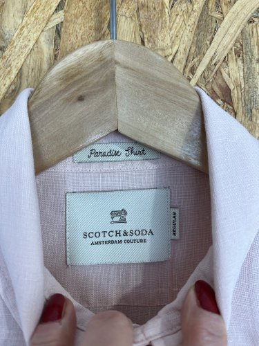 Lněná košile Scotch&Soda 100 % len